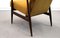 Mid-Century Armchair in Goldenrod Velvet by Henryk Lis, 1967 8