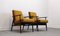 Mid-Century Armchair in Goldenrod Velvet by Henryk Lis, 1967 6