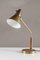 Scandinavian Desk Lamp in Brass from AB E. Hansson & Co, 1940s 2