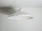 Mid-Century Murano Glass Ceiling Lamp attributed to Venini, Italy, 1960s, Image 4