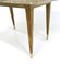 Italian Beech Coffee Table with Marble Top, 1950s 6