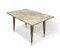 Italian Beech Coffee Table with Marble Top, 1950s, Image 2