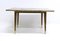 Italian Beech Coffee Table with Marble Top, 1950s 1