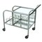 Art Deco Bar Cart with Showcase 4