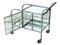 Art Deco Bar Cart with Showcase 5