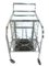 Art Deco Bar Cart with Showcase 8