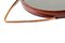 Round Rosewood Mirror by Uno & ÖSten Kristiansson for Luxus, Image 5