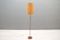 Scandinavian Teak, Bamboo, & Brass Floor Lamp, 1960s, Image 1