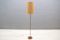 Scandinavian Teak, Bamboo, & Brass Floor Lamp, 1960s 10