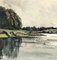 Alexis Eugene Guigné, Landscape, 19th Century, Watercolor on Paper 3
