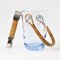 Danish Blue Glass Ice Bucket with Tongs from Holmegaard, 1960s, Set of 2, Image 1