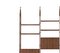 Modular Bookcase in American Walnut by Franco Albini for Cassina, Image 6