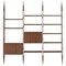 Modular Bookcase in American Walnut by Franco Albini for Cassina, Image 1