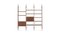 Modular Bookcase in American Walnut by Franco Albini for Cassina, Image 2