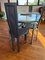 Dining Chairs in Dark Gray Leather from Cattelan Italia, Set of 6, Image 4
