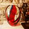 Jarrón de cristal de Murano, Italia, años 70, Imagen 5