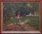 Wilhelm Feldmann, Forest Landscape Bathed in Sunlight, 1900, Oil Painting 4