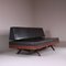 Black Vinyl and Wood Sofa, 1970, Image 6