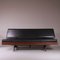 Black Vinyl and Wood Sofa, 1970, Image 5