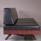 Black Vinyl and Wood Sofa, 1970, Image 8