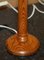 Lampes de Bureau en Chêne Tigré avec Dessus de Bougie, Angleterre, 1970s, Set de 2 8
