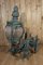 Cast Iron Sconces based on Pont Alexandre III Models, 1960s, Set of 2, Image 10