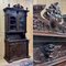 19th Century Renaissance 2-Body Sideboard on the Theme of Hunting and Fishing in Oak 2