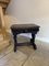 Table d'Appoint Antique Victorienne en Chêne Sculpté, 1860 8