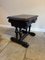 Table d'Appoint Antique Victorienne en Chêne Sculpté, 1860 3