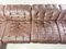 DS 11 Mid-Century Leather Patchwork Leather Sofa from de Sede, 1960s, Set of 6 9