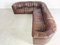 DS 11 Mid-Century Leather Patchwork Leather Sofa from de Sede, 1960s, Set of 6 12