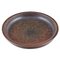 Brown Glazed Ceramic Bowl from Saxbo, Denmark, 1940s 1