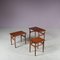 Vintage Danish Nesting Tables by Poul Hundevad for Fabian, 1950s, Set of 3 6