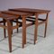 Vintage Danish Nesting Tables by Poul Hundevad for Fabian, 1950s, Set of 3 15