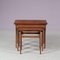 Vintage Danish Nesting Tables by Poul Hundevad for Fabian, 1950s, Set of 3 11