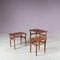 Vintage Danish Nesting Tables by Poul Hundevad for Fabian, 1950s, Set of 3 5