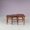 Vintage Danish Nesting Tables by Poul Hundevad for Fabian, 1950s, Set of 3 16