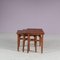 Vintage Danish Nesting Tables by Poul Hundevad for Fabian, 1950s, Set of 3 17
