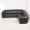 DS-22 Sofa in Black Leather from de Sede, 1980s 2