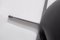 Swan Chair in Black Leather by Arne Jacobsen for Fritz Hansen 1970s, Image 3