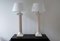 Large Vintage Column Lamps, 1970s, Set of 2 2