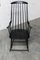 Grandessa Rocking Chair in Black Beech attributed to Lena Larsson for Nesto, 1960s, Image 17