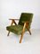 Model B-310 Armchair with Olive Green Upholstery, 1970s, Image 7
