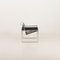 Silla Wassily de cuero negro de Marcel Breuer para Gavina, Italia, años 60, Imagen 6
