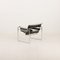 Silla Wassily de cuero negro de Marcel Breuer para Gavina, Italia, años 60, Imagen 3