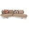 Canapé d'Angle Arne en Tissu Taupe par Antonio Citterio pour B&B Italia / C&B Italia 1