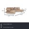 Canapé d'Angle Arne en Tissu Taupe par Antonio Citterio pour B&B Italia / C&B Italia 2
