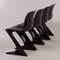 Kangaroo Chairs by Ernst Moeckl for Horn, 1968, Set of 4, Image 4