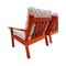 Sessel und Sofa von Juul Kristensen für Glostrup Møbelfabrik, 1960, 3er Set 3