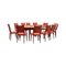 Scandinavian Rosewood Chairs attributed to Knoll Antimott, 1950s, Set of 12 8